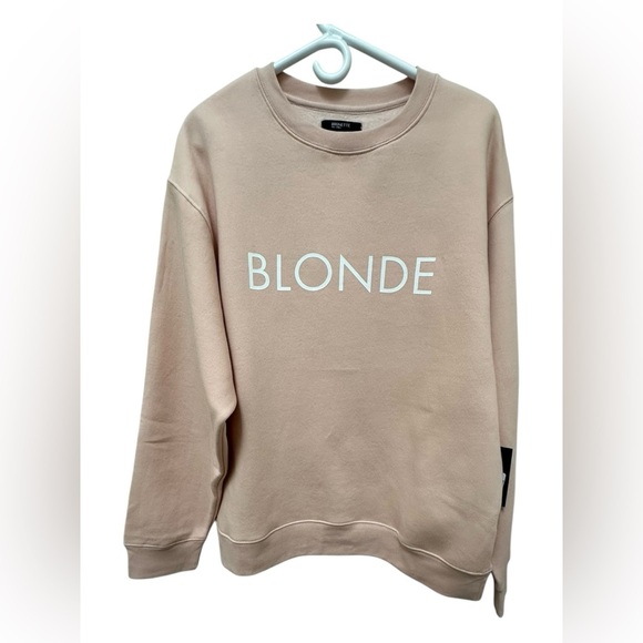 ✨ NWT Brunette The Label Blonde Crew Peach Crush XL/XXL - Picture 7 of 15